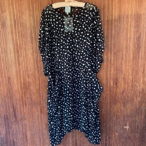 Super Cute Polka Dot Sheer Dress